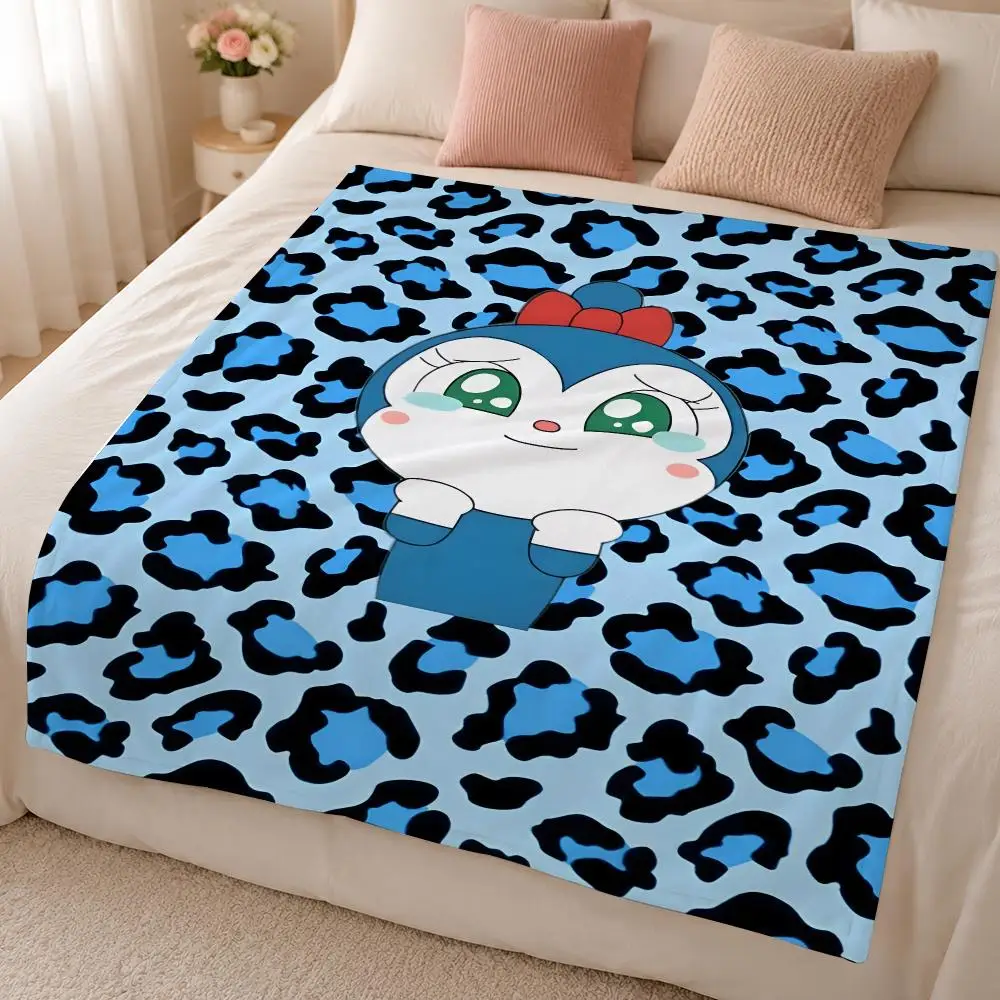 Character K-Kokinchan Cute Japanese Mascot Throw 320g Soft Flannel Fleece Throw Blanket Cover Sofa Bed Dorm Nap Gift