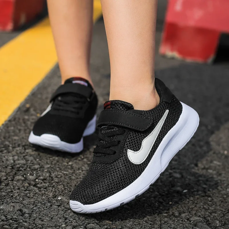 Comfort Running Shoes Brand Girls Boys Casual Shoes Kids Fashion Sneakers Children Shoes Non-slip Breathable Mesh Shoes Toddler