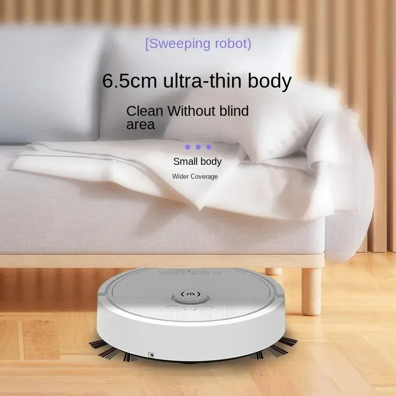 3 in 1 Smart Sweeping Robot Intelligent There in One Sweeping and Mopping Robot and Silent Cleaning Experts for Living Rooms