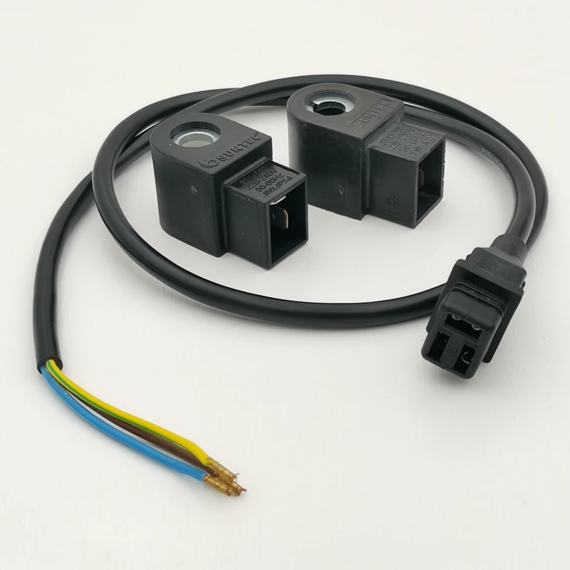 Zawór elektromagnetyczny 3713798 871-T80 palnik olejowy części zamienne zawór magnetyczny elektryczne 8W/ 9W pompa oleju napędowego cewka zaworu