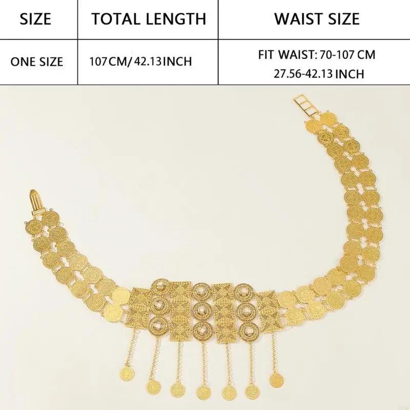 Elegant Belly Chain Belly Dance Waist Chain for Dress Chain Stylish Crystal  view 6