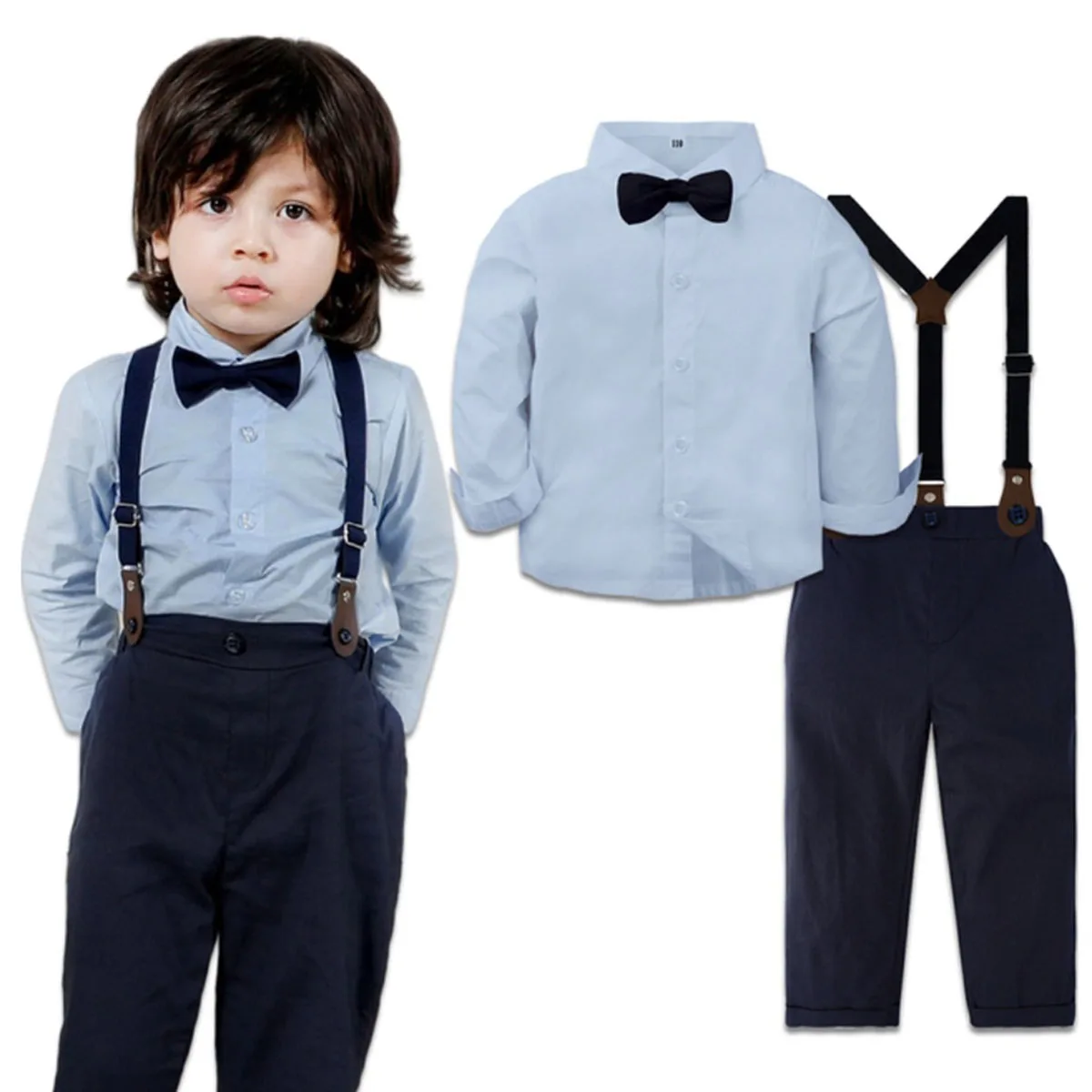 Toddler Boy Outfits Baby Wedding Suit Infant Birthday Party Gift Formal Clothes Kids Easter Church Winter Gentelman Clothing Set