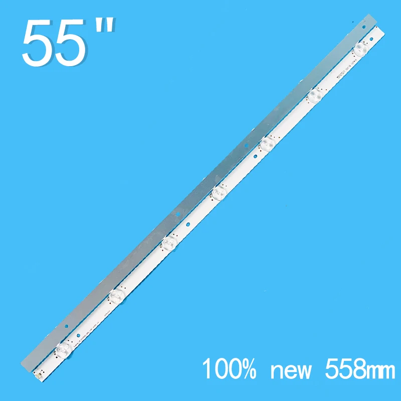 Listwa oświetleniowa LED (10) dla 55 k3300uw HISENSE_55_HD550DU-B52_10X7 H55M3000 H55M3300 55 h8c HD550DU-B52S1 H55MEC3050