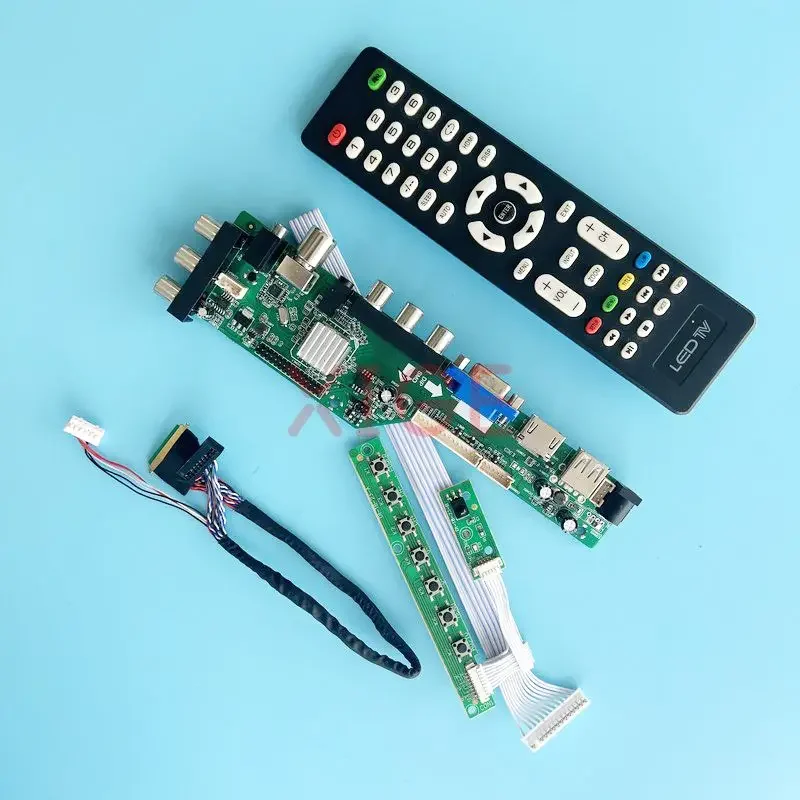 For LP173WD1-TLA1/B2/C1/D2/G1/N1 Controller Board Monitor LVDS 40 Pin 2AV+USB+DHMI+VGA 1600*900 17.3