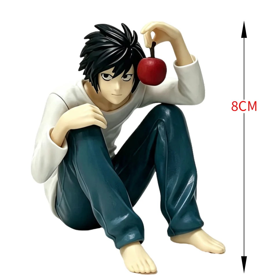 Death Note Anime-Figur Yagami Light & Ryuk Sitzende Pose PVC-Modellstatue Sammlerstück Schreibtischdekoration Actionfigur Spielzeug – Detail 4