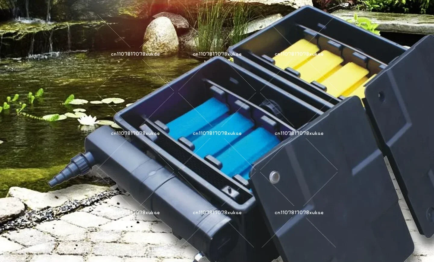 Pools & Aquariums Water Purification Filter Unit - For Fish Ponds,