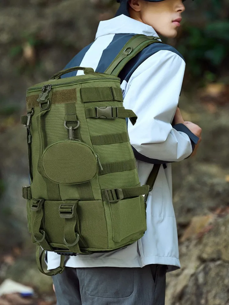 

Многофункциональная уличная походная сумка, большая вместимость, водонепроницаемый спортивный рюкзак с отделением для сухого и влажного спорта, сумка для рыбалки, спортивная сумка для кемпинга