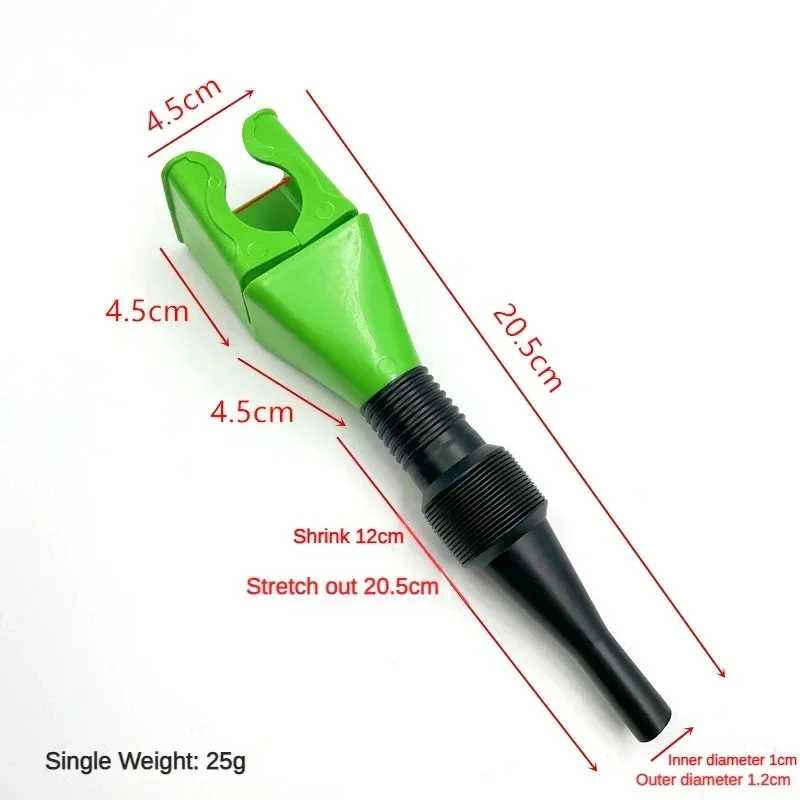 Telescopic Car Refueling Funnel Universal Engine Oil Filter Transfer Funnels Tool Foldable Portable Funnels