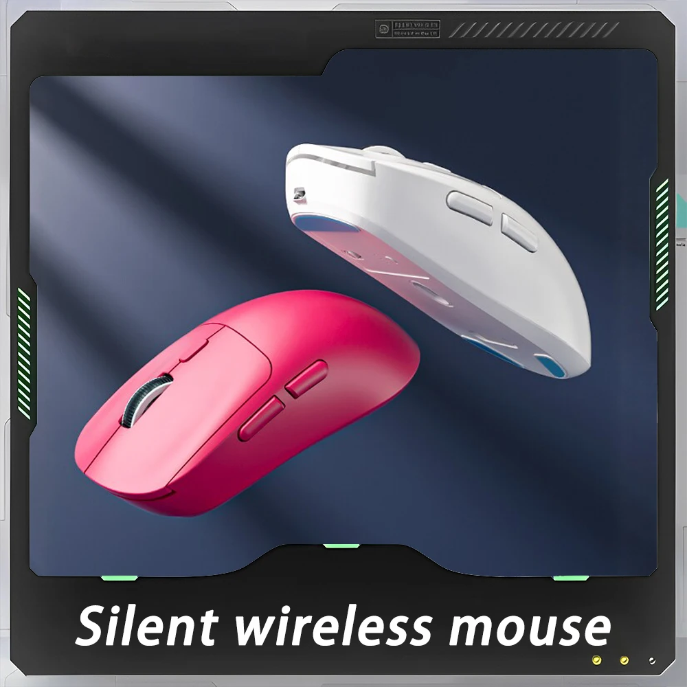 Best-Selling Mute Wireless Mouse Rechargeable Ergonomic Game Mouse Bluetooth Computer Game Mouse Office Compu Accessory Gift