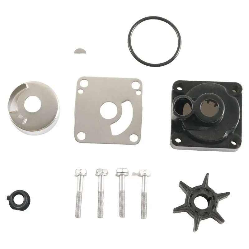 Authentic 6L2-W0078-00-00 Outboard Motor Water Pump Impeller Repair Kit With Housing For 20Hp 25Hp 6L2-W0078-00 18-3431