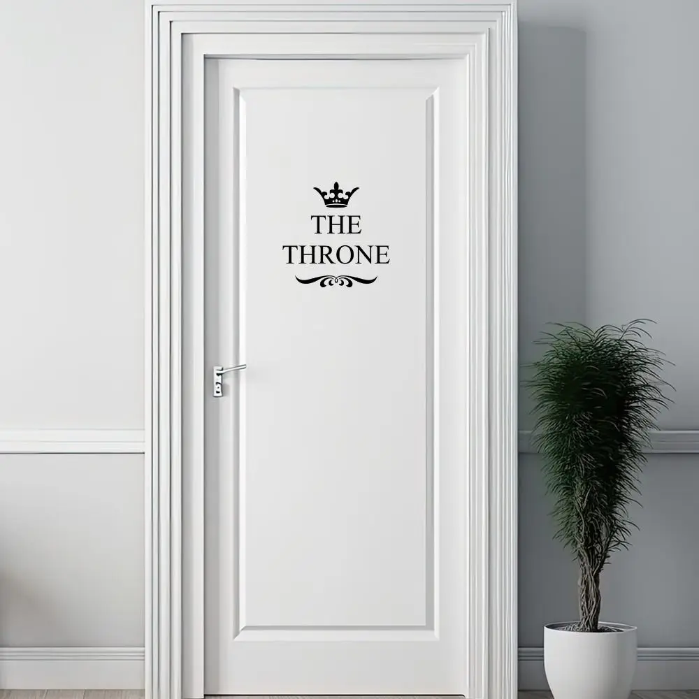3D Crown Toilet Sti… - image