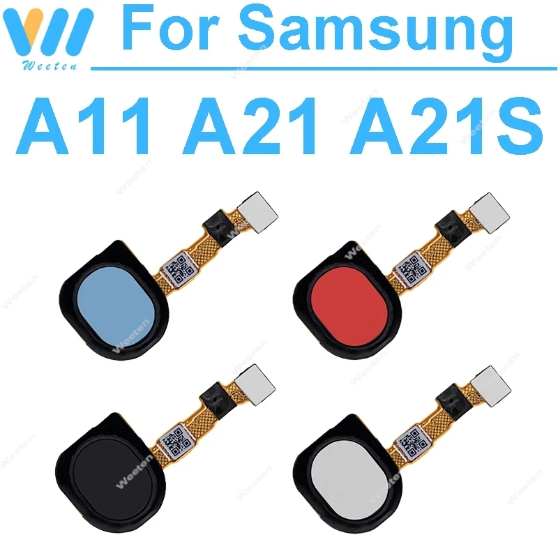 

Fingerprint Touch ID Sensor Flex Cable For Samsung Galaxy A11 A21 A21S SM-A115F A215U A217F Home Button Flex Ribbon Repair Parts