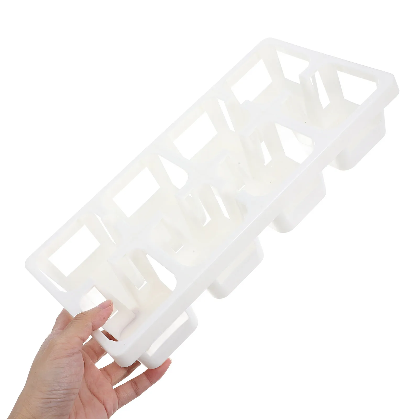 4Pcs 8-Hole Plastic Planter Tray Rack for Small Pots Succulent Organization Easy Management All Season Use Greenhouse Sowing