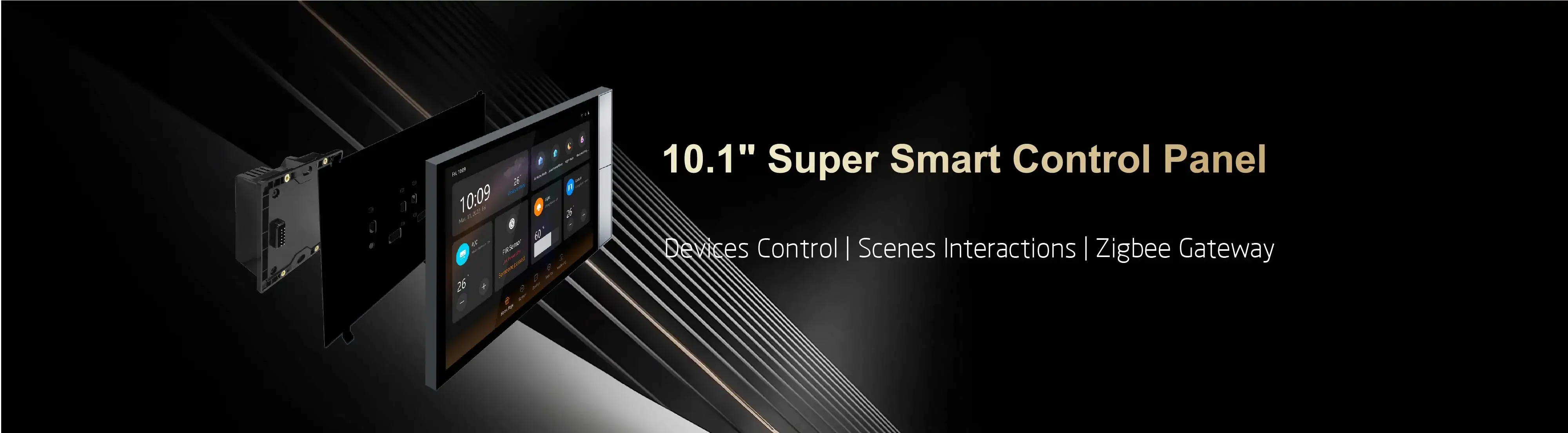 2026 10 Inch RK3566 POE Touchscreen for Smart Home Automation with Wifi Ethernet Light&Proximity Sensors RS485 DC 24V PoE Tablet