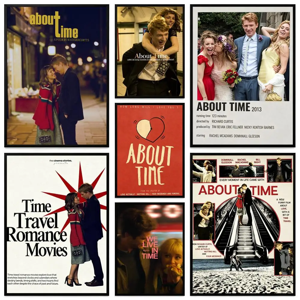 Movie About Time Poster Poster HD Printing Modern Minimalist Style Wall Art Home Decor For Office Bedroom Gift