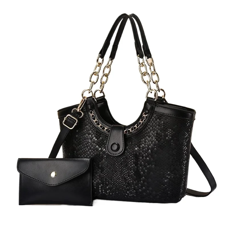 

Fashion New Sequined Handbag Women's Bag Two-piece Set 2026 Women's Shoulder Bag Versatile Composite Bag High Appearance Level