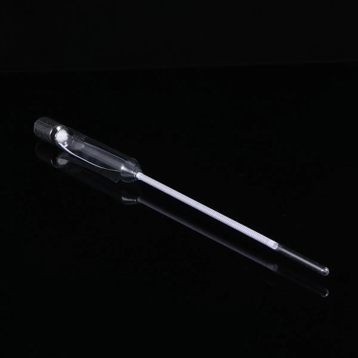 2Pcs Glass Hydrometer Floating Design Accurate Aquarium Fish Tank Water Specific Gravity Temperature Meter Hydrometer