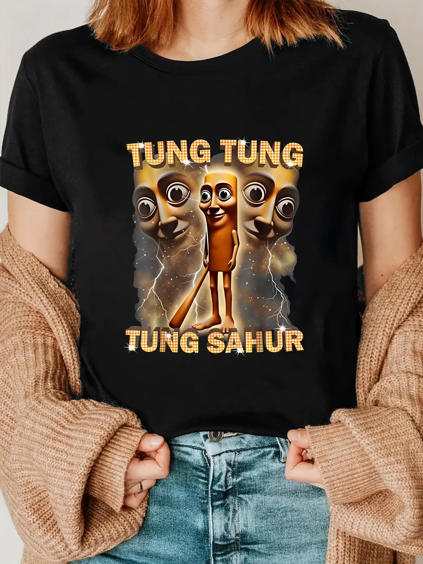 Tung Tung Tung Sahur is Calling Funny Italian Brainrot T-Shirt