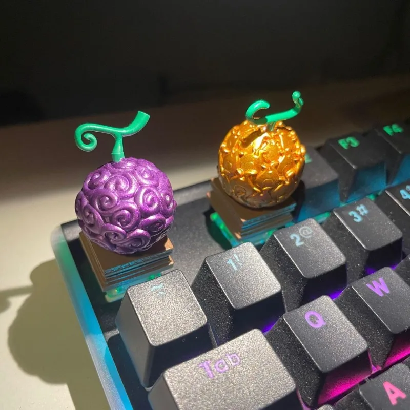 One Piece Devil Fruit 20th Anniversary Limited Mechanical Keyboard Keycap Personalized Keycap Translucent Cross Axis Universal