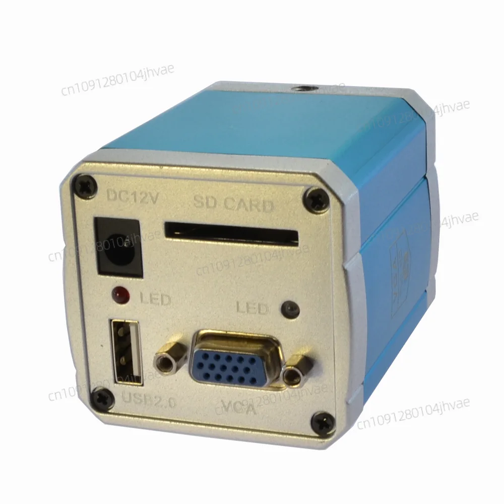 كاميرا مجهر 1080P VGA Full HD كاميرا رقمية صناعية مسجل فيديو 100X التكبير C-MOUNT عدسة لحام لتقوم بها بنفسك إصلاح PCB