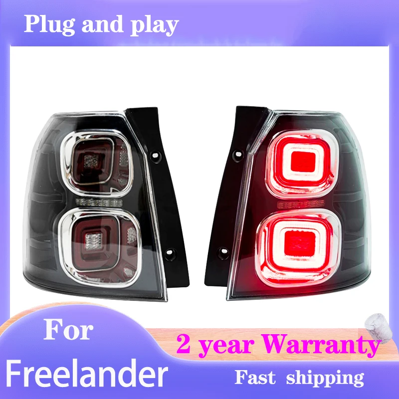 Car Styling for Land Rover Freelander 2 Rear Light 2007-2015 Freelander 2 Tail Light DRL+Brake+Turn Signal+Reversing+Fog