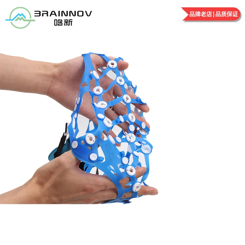 EEG Cap Free Positioning Disc Electrode Fixed Cap Used with Conductive Paste