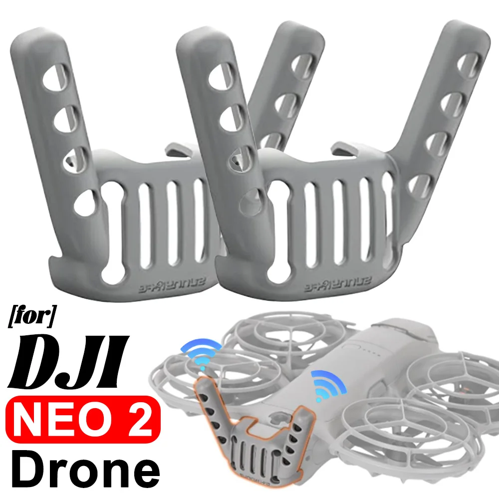 Antenna Protective Cover for DJI Neo 2 Drone Bump-Resistant Safety Flight Drone Fixed Support Shockproof Protector for Neo2Drone