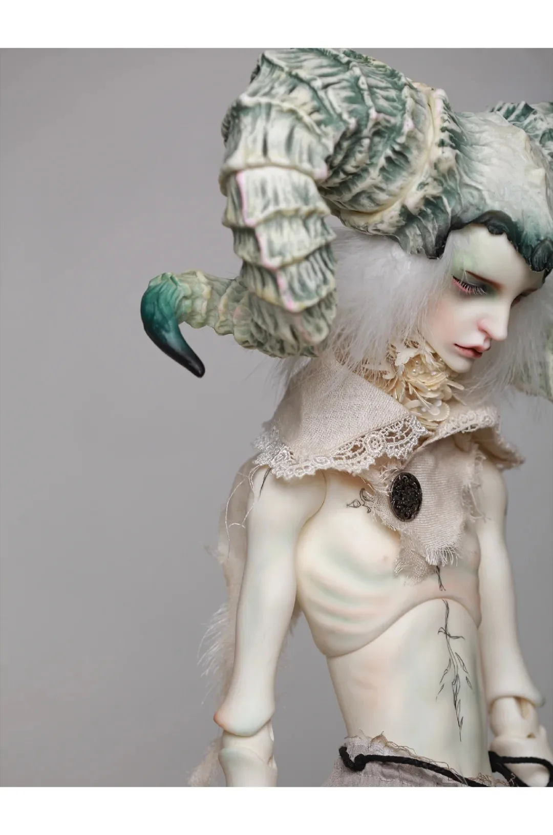 2025 New Release Horned Goat Elder Free Doll Mephisto 1/3 BJD SD Dolls Model Reborn with Free Eyes High Quality