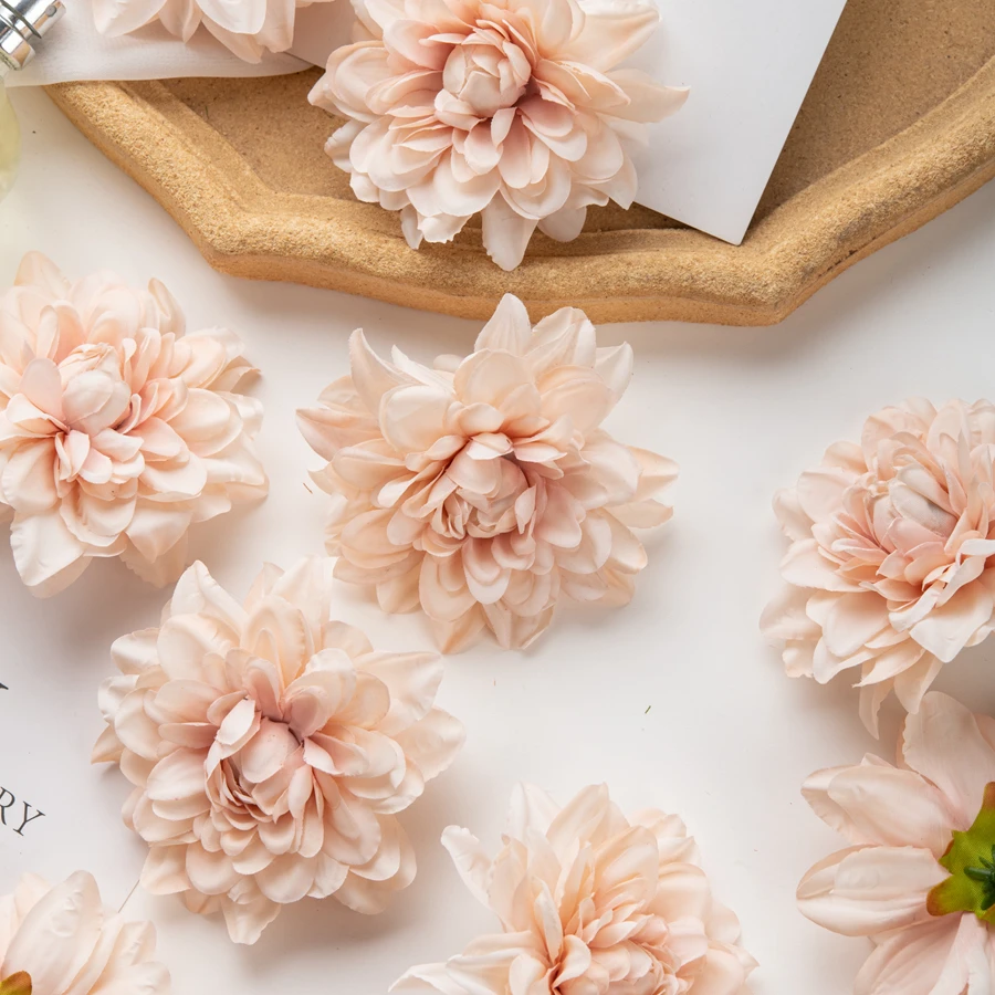 Günstige künstliche Seidenblume Chrysantheme DIY Geschenk Hochzeit Festival Party Heim Vase Outdoor Garten Bogen Deko Weihnachtskranz – Detail 3