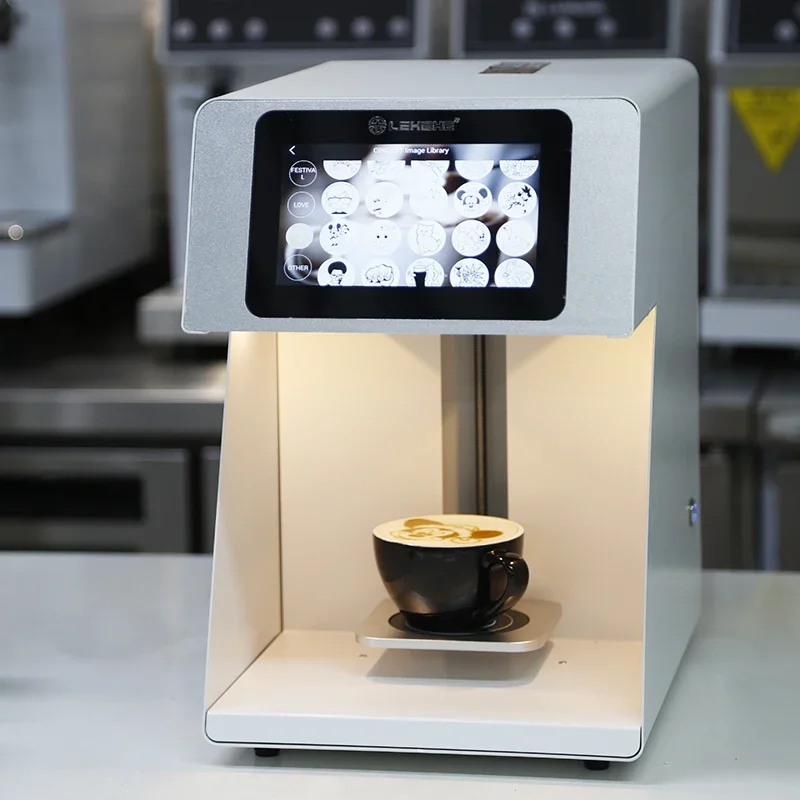 Food Grade Coffee Photo Printer 3D Printer Coffee Art Printer Latte Printing Machine For Coffee Shop