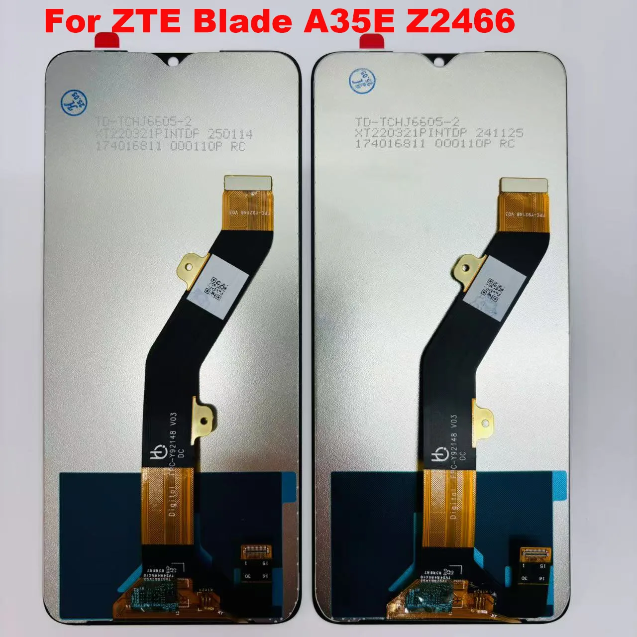 6.6''Tested For ZTE Blade A35E Z2466 LCD Display Touch Digitizer