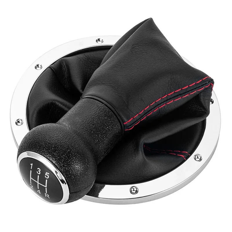 

For Volkswagen VW Golf Pointer Saveiro Parati 2004-2010 Gear Shift Knob with Boot Cover Gaitor Car Refit Accessory