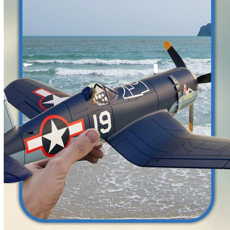 Oulanx F4U طائرة RC بدون فرش ثابتة الجناح Warbird مقاتلة نموذج EPP رغوة طائرة التحكم عن بعد للبالغين #2
