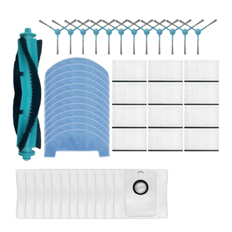 

A01V-для Conga 2499 Ultra Home Advanced Titanium/Atvel Smartgyro R80, основная боковая щетка, фильтр, швабра, тканевый мешок для пыли, детали