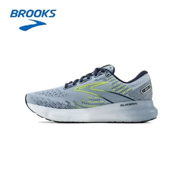 BROOKS 남녀공용 블랙 에보니 러닝화, 장거리 로드 스포츠 트레이닝, 캐주얼 스니커즈, Glycerin 20 