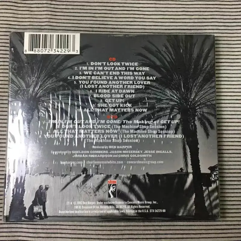 29 يناير 2013 اذهب! الإصدار الفاخر CD+DVD: Ben Harper & Charlie Musselwhite's Modern Classic Blending Blues وGospel & Soul