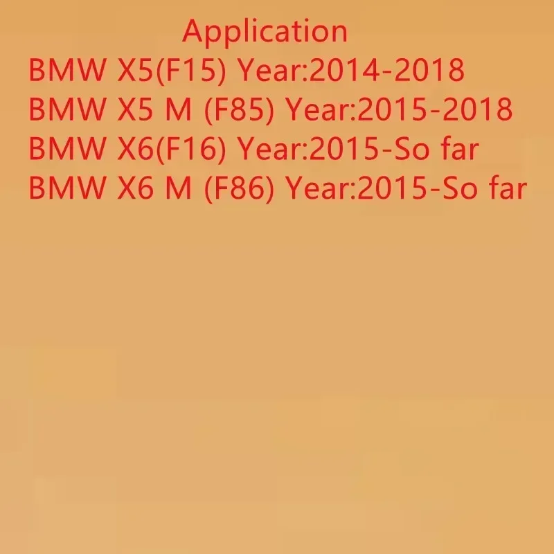 Actuador de bloqueo de puerta delantera, trasera, izquierda y derecha, para BMW X5, F15, F85, X6, F16, F86, 51207419839, 51207419840, 51207419841, 51207419842