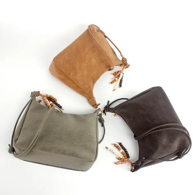 Elegant Trendy Crossbody Bag For Women Minimalist Shoulder Tote Luxury Textured Handbag Also Functions As A Practical Diaper Bag