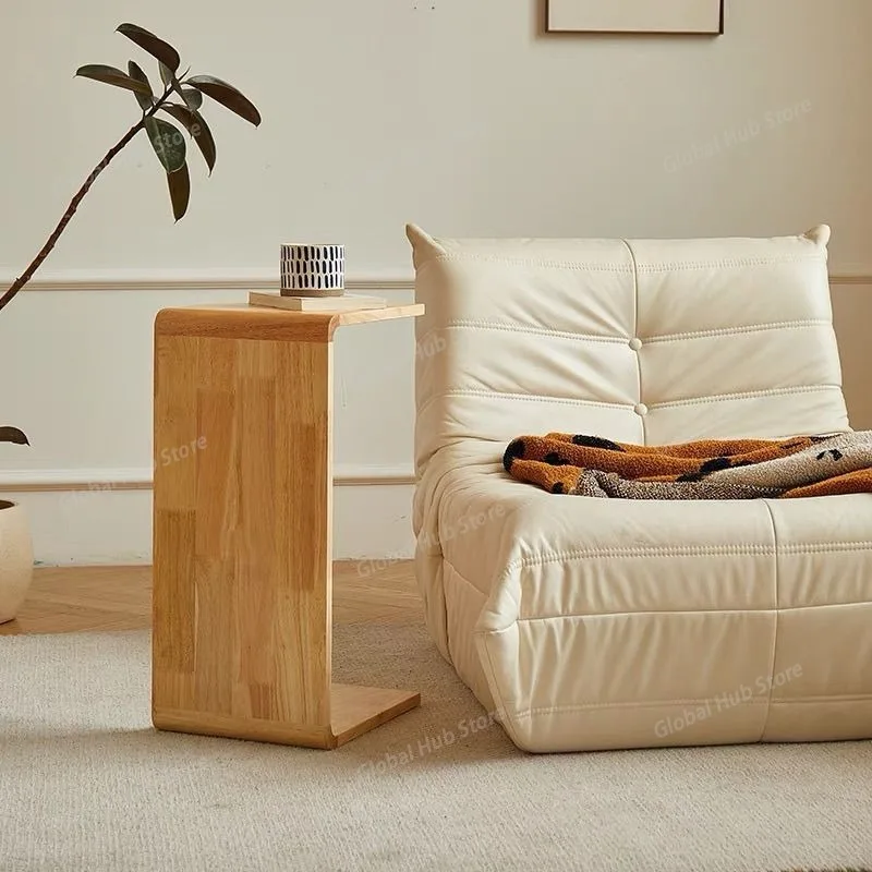 Wuli Coffee Table North American Black Walnut Log Modern Minimalist Guest Bedroom Multifunctional Sofa Side Table Cafe Desk