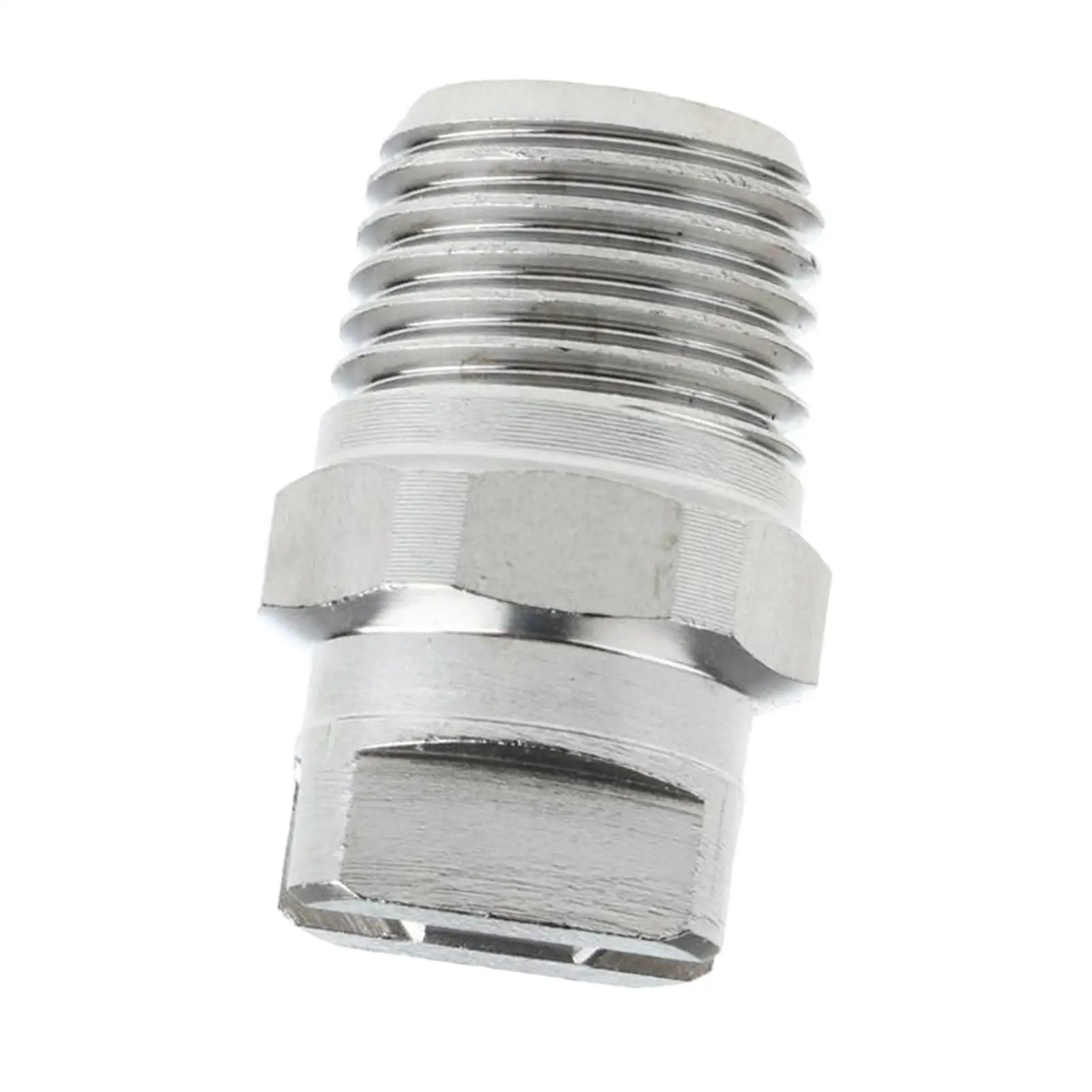 High Pressure Washer Spray Fan Nozzle Tip 1/8 BSPT Stainless Steel Hose Nozzle for Portable Washer
