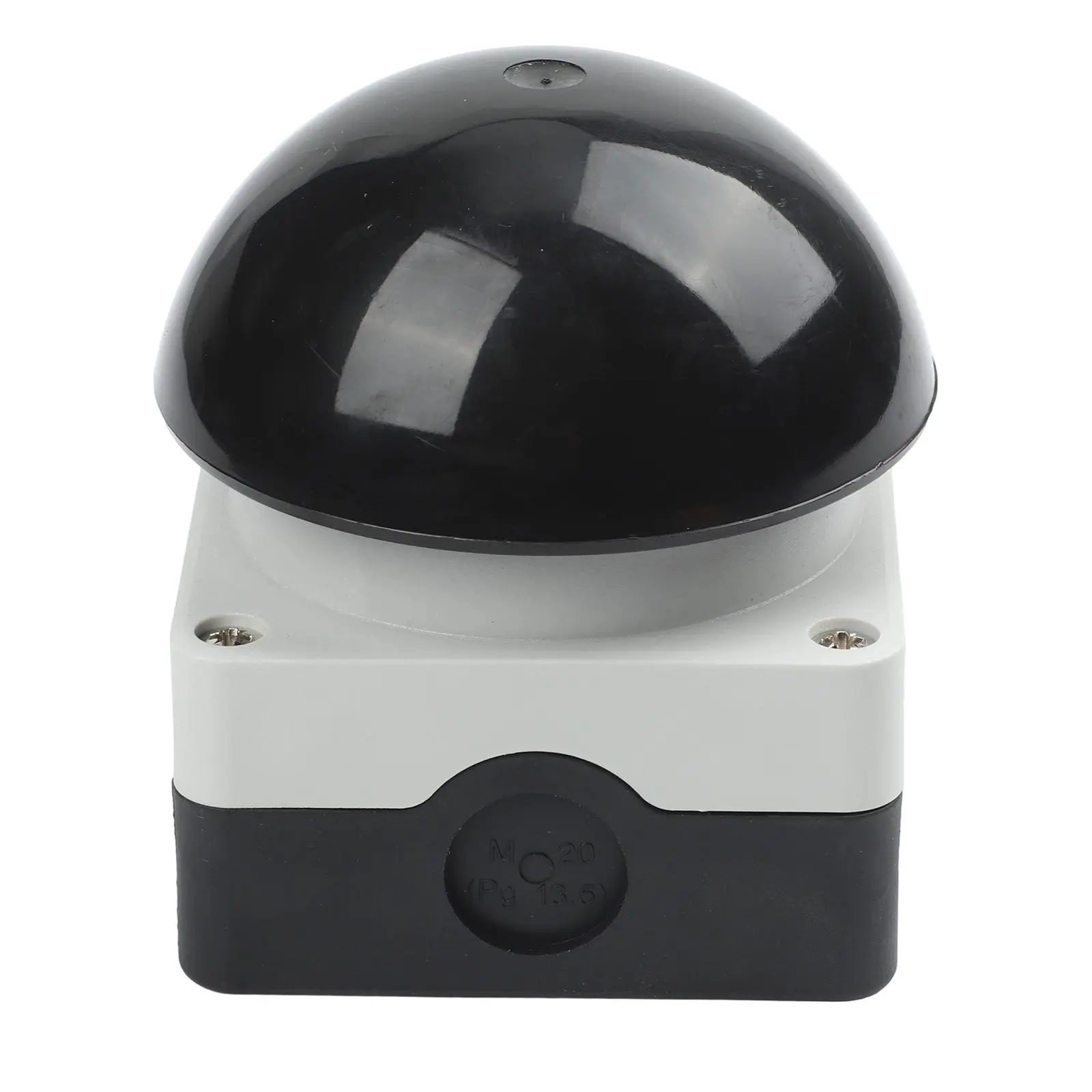 Self-Resetting Mushroom Head Safety Stop Button Switch with 1000VAC 1-Minute Withstand Voltage Between Live Components