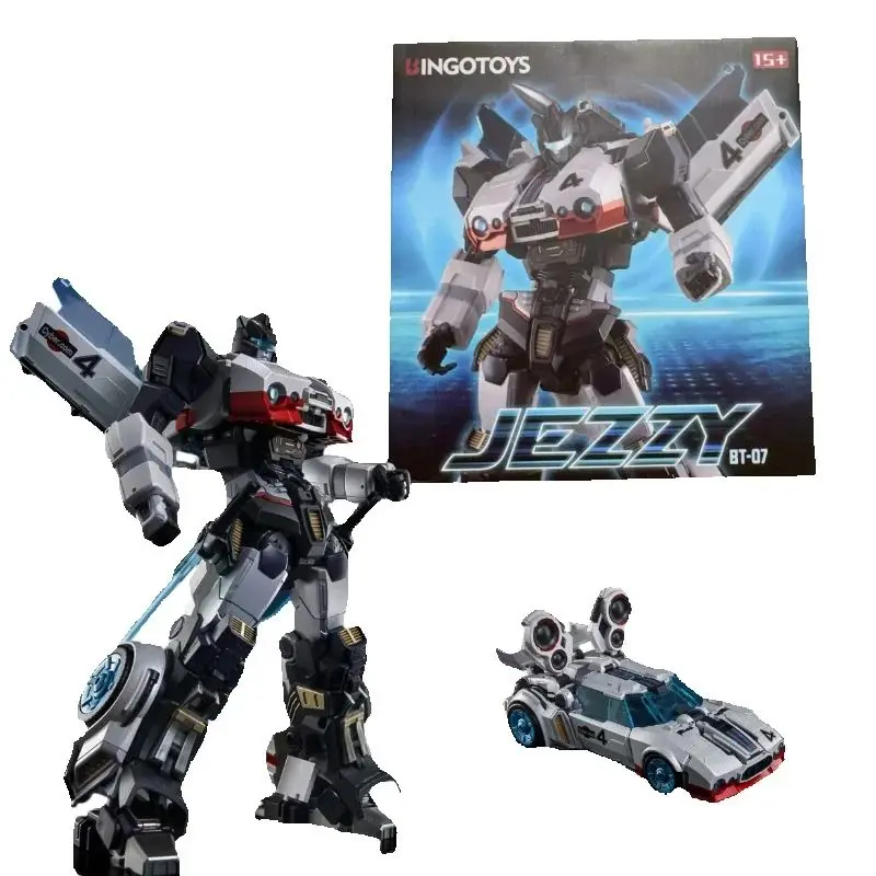 [En stock] Bingotoys BT07 BT-07 Jezzy Jazz Car Robot juguete de acción regalo de cumpleaños coleccionable