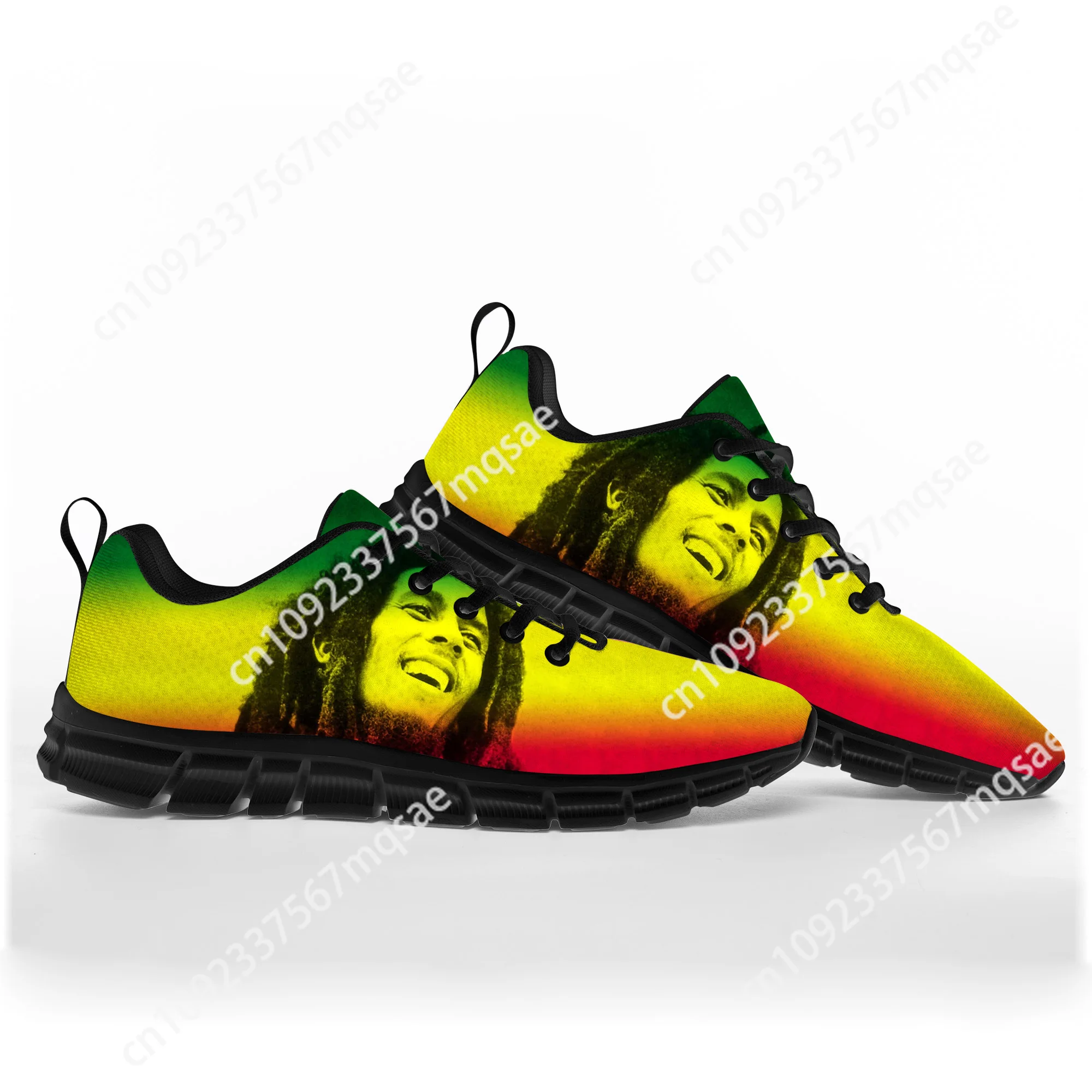 

Bob Marley Reggae Rasta Music Singer Sports Shoes Mens Womens Teenager Sneakers Casual Custom Couple High Quality Couple Shoes