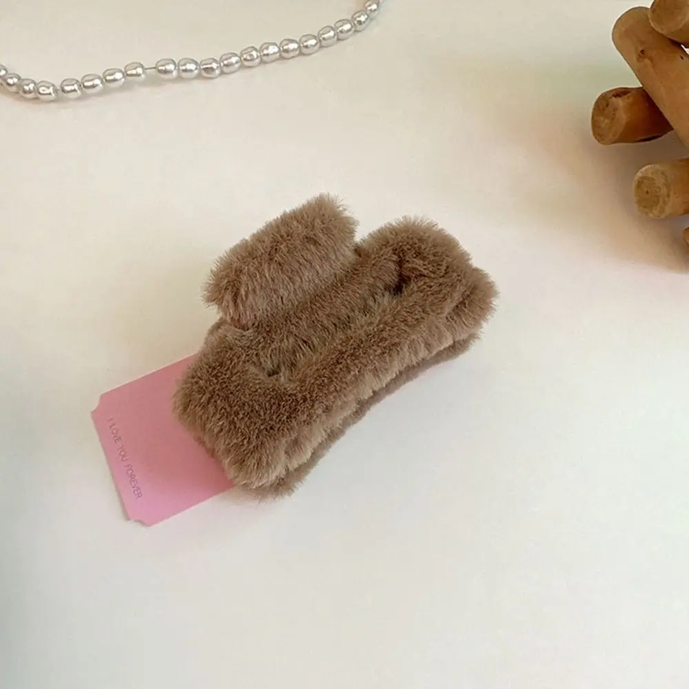 

Sweet Square Hair Claw Grab Clip Ponytail Holder Hair Clip Hair Accessories Korean Style Large Shark Clip Streetwear