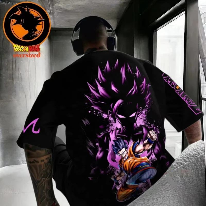

2026 Summer Dragon Ball Compilations Retro High-quality Cotton Men T-shirts Super Saiyan Unisex Children's Casual Short Sleeves