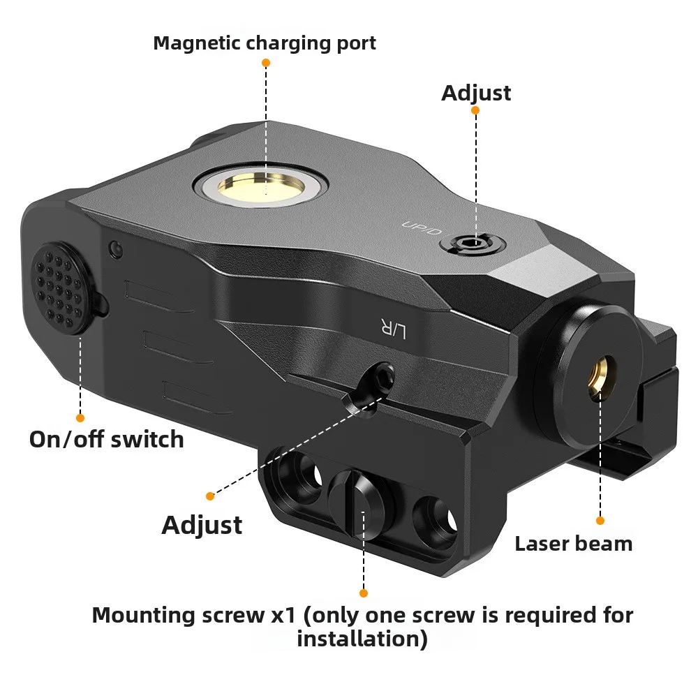 metal-under-barrel-infrared-laser-sight-–-magnetic-rechargeable-low-profile-tactical-scope-for-outdoor-precision