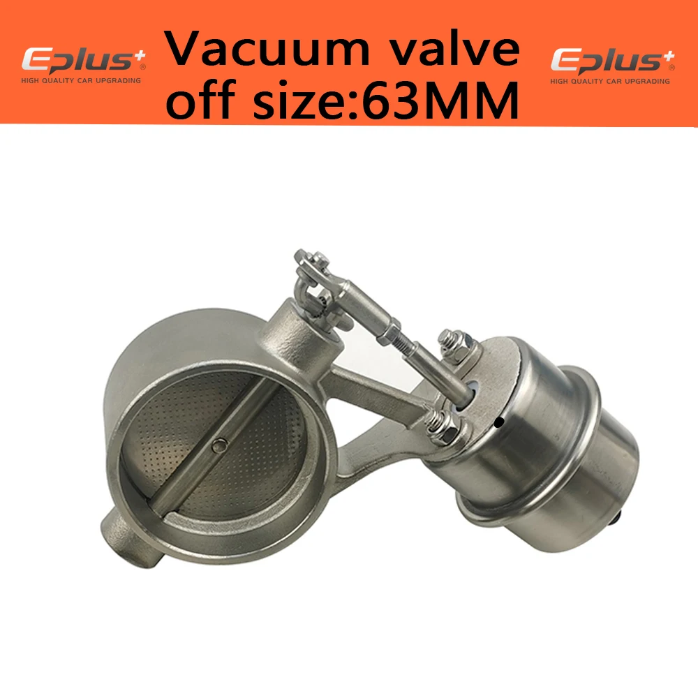 EPLUS Universele Auto Uitlaatpijp Systeem Regelklep dempers Vacuüm Controller Apparaat Afstandsbediening Schakelaar 51 63 76 MM Blauw