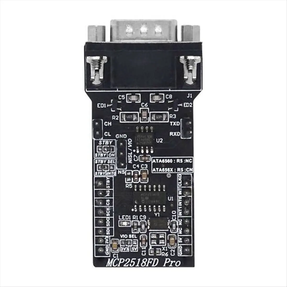 A14M SPI to CANFD Module MCP2518FD Module ATA6560 Transceiver CAM Bus Module Super MCP2515 Controler Module