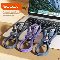 Toocki 6A USB Type C Cable Fast Charging Charger Cable USB A To Usb C For iPhone 15 Samsung Xiaomi Huawei Oppo Oneplus Data Cord