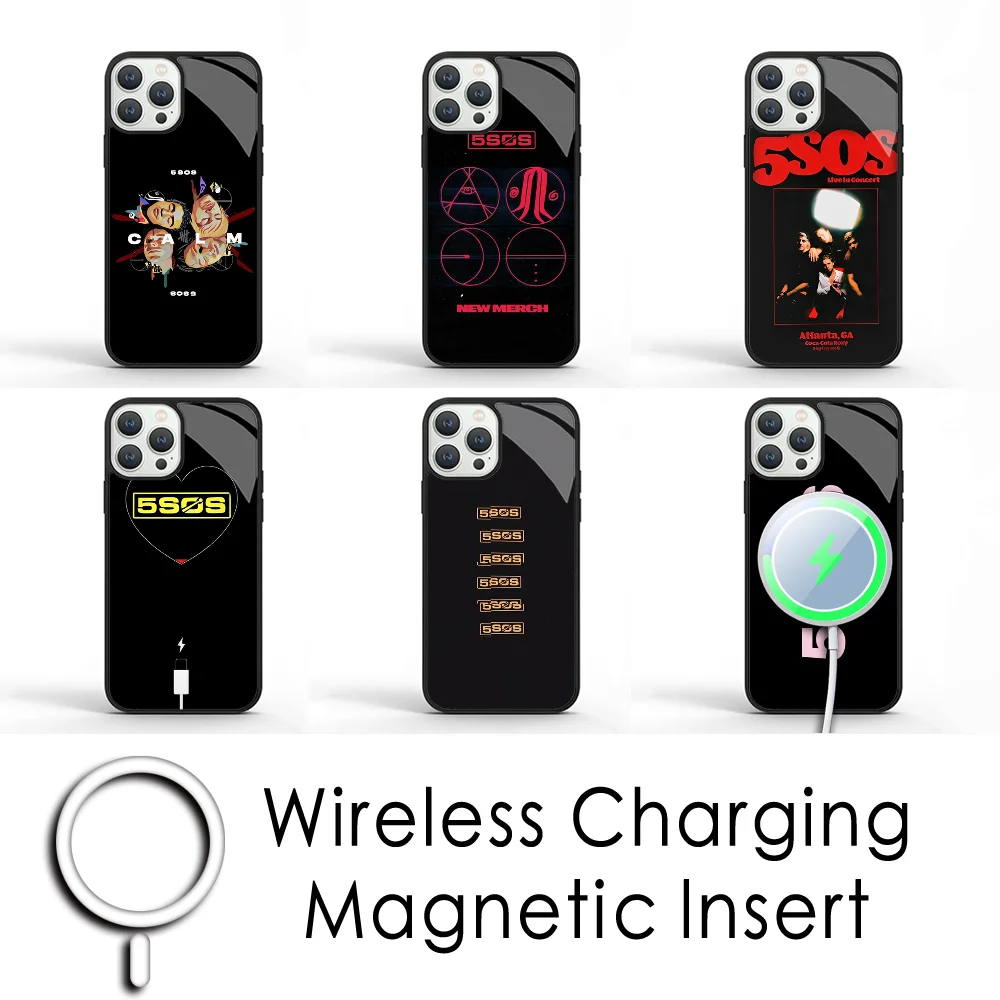 5 S-Seconds Of S-Summers Phone Case For IPhone 16 15 Pro Max Case 14 Plus 13 12 11 Magesafe Magnetic Wireless Charge Cover